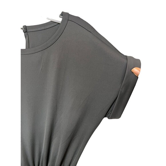 Maurices XS Charcoal Gray Stretchy Lounge Jumpsuit - Picture 12 of 16